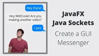 JavaFX and Java Sockets - Client Server Messenger