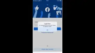 Fix Facebook Login Error An Unexpected Error Occurred Please Try Logging In Again
