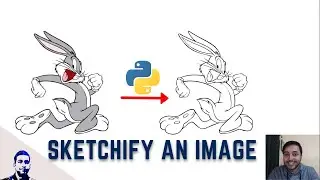 Pencil sketch effect in Python |  Convert an Image to Pencil Sketch using Python | Python Project #9