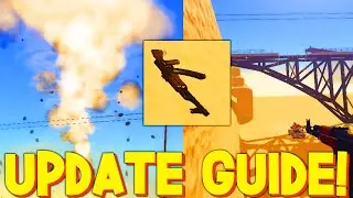 GUIDE FOR NEW UPDATE in A DUSTY TRIP! ROBLOX (Guns, Tornado, UFO, Bridge, Outpost)