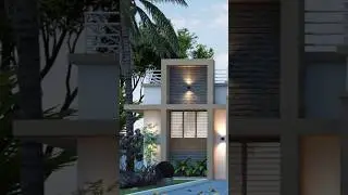 4 സെൻ്റിൽ 960 sqft House Plan 3D Kerala #homedesign #floorplan