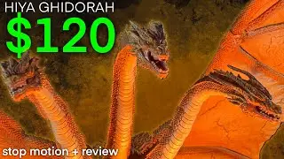 THE King Ghidorah Action Figure - REVIEW W/ Stop Motion
