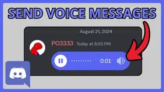 How To Send Voice Messages On Discord PC - Working Method!