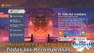 El Club del Combate Dia 1💎Nido de Ladrones 💎Genshin Impact