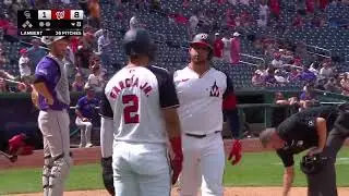 Juan Yepezs 4th home run of the season is a 3-run shot