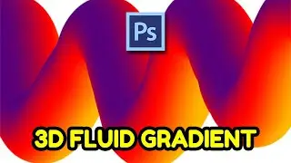 Cara Mudah Membuat Efek 3D Fluid Gradient di Photoshop