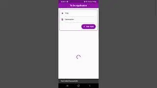 To Do Application in Flutter 🔥🔥 