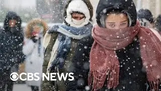 New winter storms hit the Northeast