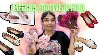 HUGE *MEESHO FOOTWEAR* HAUL | Under ₹450 | Meesho Haul | HeyItsAanchal