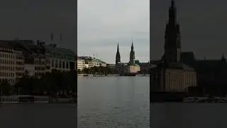 Alsterbucht in Hamburg.