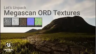 Let's Unpack UE5 Megascan ORD Textures with this OneClick Tool
