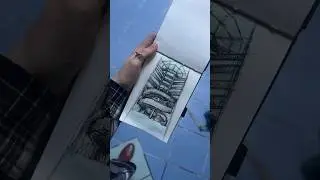 A summer sketching session 🫡🔥 #architecture #drawing #sketchbook