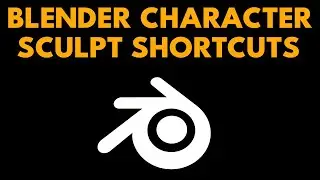 Blender Character Series - Sculpting Shortcuts