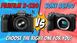 Fujifilm X-S20 vs Sony A6700 from a Sony A6700 user POV | Alissa & Jay