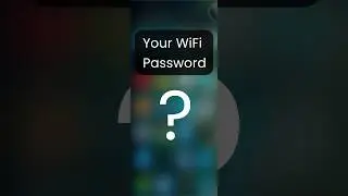 Here is your WiFi Password!