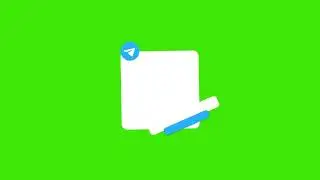 Green Screen Graphics | Telegram Stylish lower third | 1080p