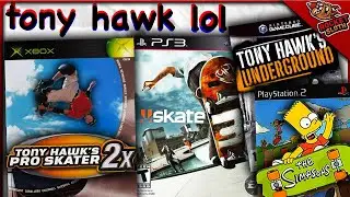 skateboarding games over the years...
