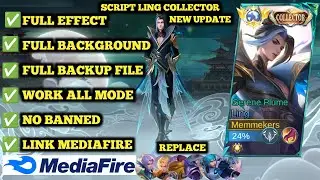 Script Skin Ling Collector ML Terbaru - Full Effect Voice | No Bug NO PASSWORD