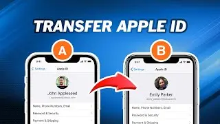 How to Transfer Data from One Apple ID to Another｜iPhone to iPhone Transfer