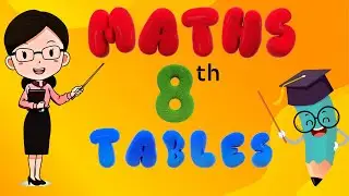 8 tables | Maths tables #tables #mathstable #mathstables #8table #8tables #8mathstables #tables8