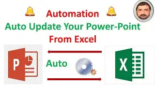 how to link excel to powerpoint to update automatically