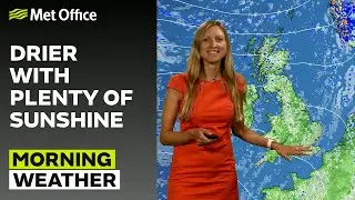 18/08/24 – Sunny with early showers to the north – Morning Weather Forecast UK – Met Office Weather