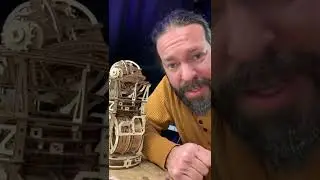 1 minute review: Ugears Tourbillion Clock #shorts