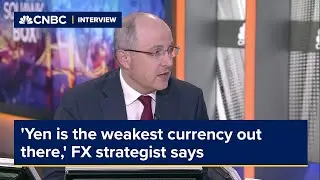 Yen is the weakest currency out there, FX strategist says