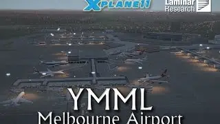 Laminar Research YMML Melbourne Airport for X-plane 11