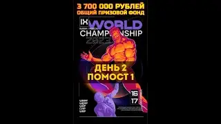 Трансляция IX Чемпионат мира WRPF, 17.12.2023 - Помост 1