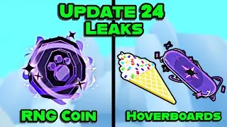 😱 RNG COIN, ICECREAM HOVERBOARD, AND MORE - UPDATE 24 NEW LEAKS IN PET SIMULATOR 99