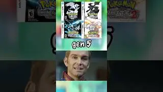 Ranking Pokémon Generations 👀😂|| Рейтинг Поколений Покемонов #pokemon #pokemongames #pokemonmemes