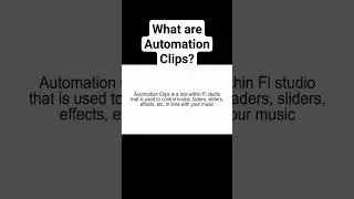 what are automation clips? #fl #flstudio #automationclips #fltutorial #makeabeat #musicproduction