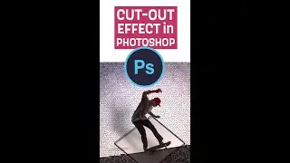 Cut out effect in Photoshop 