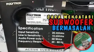How To Solve SUBWOOFER Active Speaker Problem