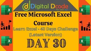 Microsoft Excel Free Training | Excel ROUND, ROUNDDOWN Function | How to Remove Decimal from Number?