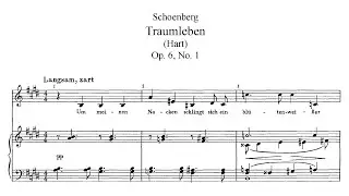 Arnold Schoenberg - 8 Lieder, Op.6 (Audio + Score)