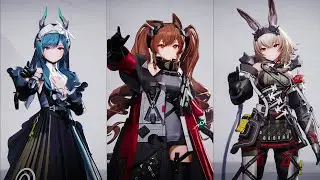 Arknights Endfield All Characters Menu Animations 4K Showcase