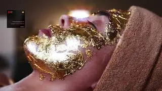 Золотая маска для лица Enhel - Золотой уход Enhel Beauty Gold Series. Anti-age средство