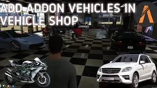 How to add Addon Cars in Vehicle Shop | QB-Vehicleshop | FiveM Tutorials - MJ DEVELOPMENT