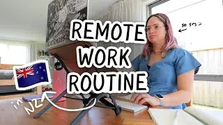 My daily routine for working remote in New Zealand 🇳🇿