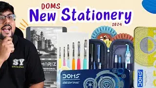 Top New Stationery Supplies by DOMS | Back To School 2024