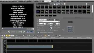 Adding Animated Text (Scrolling or Crawling) - VideoStudio Pro X2