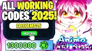 *NEW* ALL WORKING CODES FOR ANIME LAST STAND IN 2025! ROBLOX ANIME LAST STAND CODES