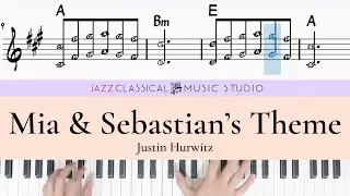 Justin Hurwitz - Mia & Sebastian’s Theme | Course Preview | Piano Tutorial (EASY)