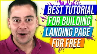 How to Build A Landing Page For Free 🔥 Tutorial For Beginners