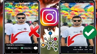 Как исправить проблему ожидания подключения в Instagram |  История Instagram ждет подключения