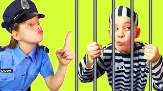 Джесси как Полицейский ловит воришку сборник для детей