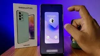 How to Change Call Screen Background and Layout in Samsung Galaxy A73 5G