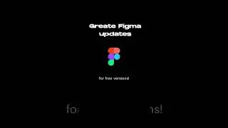 2023 Figma update for free version | #shorts #figma